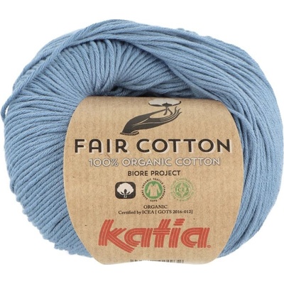 Katia Fair Cotton 18 modrá