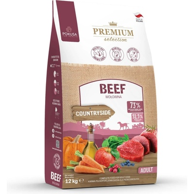 Pokusa Premium Beef adult hovězí 12 kg