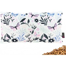 VFstyle nahrievací vankúšik s čerešňovými kôstkami 30x15 cm Butterfly