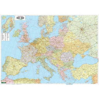AKN 22 Evropa 1:3 500 000 nástěnná politická mapa