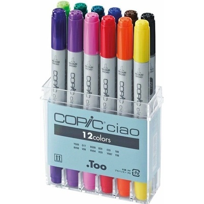 Copic 22075312 Copic Ciao Basic tone 12 ks