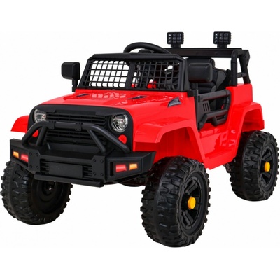 Mamido Elektrické autíčko Jeep Dark Night červená
