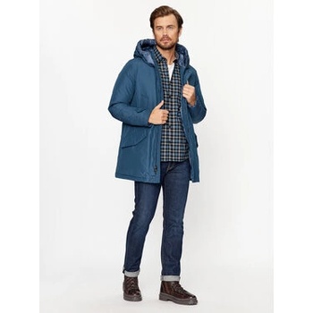 Woolrich bunda Polar CFWOOU0487MRUT0001 tmavomodrá