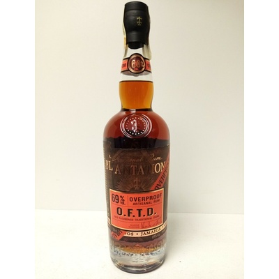 Plantation OFTD Overproof 69% 0,7 l (holá láhev)