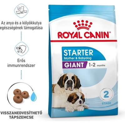 Royal Canin Giant Starter Mother & Baby Dog březí a kojící feny a štěňata 15 kg