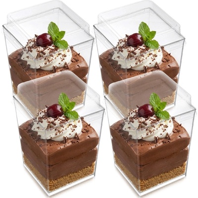 Orion Pohárik s viečkom panna cotta 4 x 170 ml