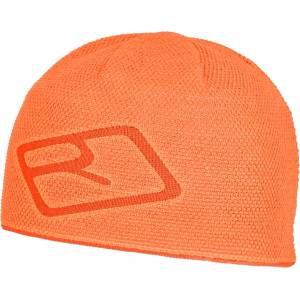 Ortovox Зимна шапка (beanie) Ortovox Merino Logo Knit Beanie - Faded Tangerine - размер 50-56 cm (204-8710-0711)