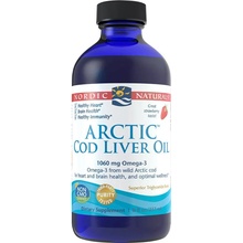 Nordic Naturals Arktický olej z treščej pečene 1060 mg Arctic Cod Liver Oil Jahoda 237 ml