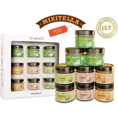 MIXIT Mixitella Premium lieskový oriešok z Piemontu s fondánom 200 g