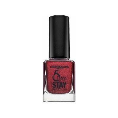 Dermacol 5 Day Stay Nail Polish lak na nechty 23 Drama Queen 11 ml