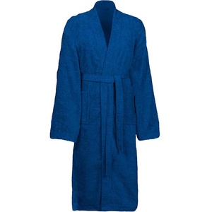 vidaXL Халат за баня KINN Синьо XXL Памук (4100875)