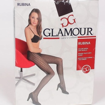 Image 1 of Моден чорапогащник от мрежеста материя в цвят какао