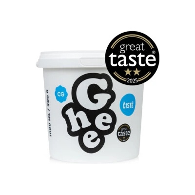 České Ghíčko Ghee přepuštěné máslo 900g čisté