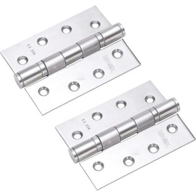 Inox Nerezové pánty na priskrutkovanie 1 pár 125 (P-ZP203)