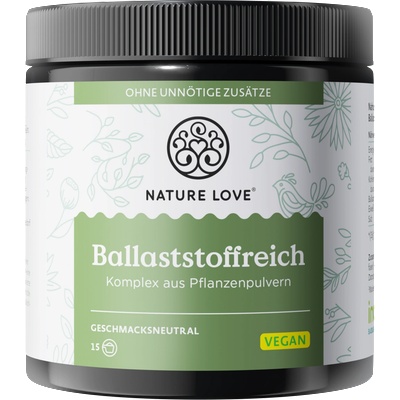 Nature love Прах с високо съдържание на фибри - 225 г