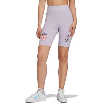 Image 1 of ADIDAS Originals Logo Play Short Tights Purple