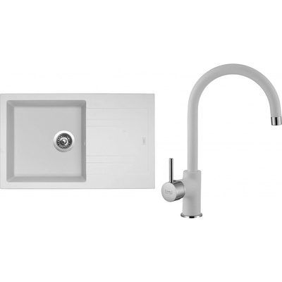 Sinks G4428 Set LINEA 780 Milk + VITALIA Milk – Zboží Dáma