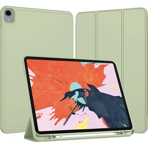 Techsuit Калъф за iPad Pro 12.9 (2018/2020/2021/2022) - Flex Trifold - Matcha Green
