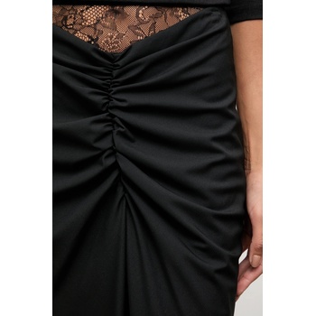 Answear. LAB Пола Answear. LAB в сиво среднодълга със стандартна кройка (ET0593.TOS)