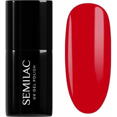 Semilac gél lak 796 Jelly Raspberry malinovo červený jelly efekt 7 ml