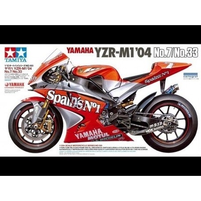 Tamiya 14100 Yamaha YZR-M1 04 No.7/33 1:12