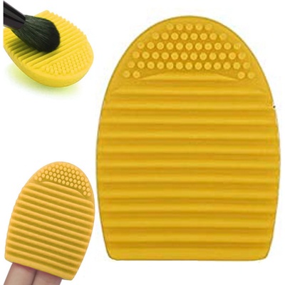 Brushegg YE.1107 Čistič štetcov na make-up silikónový žltý