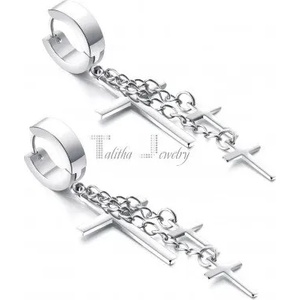 Talitha Висящи обеци с кръстове - talitha-jewelry - 35,01 лв