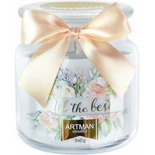 Artman Candles ALL THE BEST orchid 400g