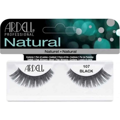 Ardell Natural 107 1 pár umelých rias Black