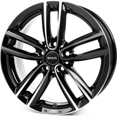 MAK OXFORD 7x17 5x120 ET50 black mirror