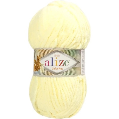 Alize Softy Plus 13 svetlá žltá