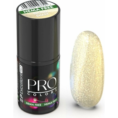 Excellent PRO Gel Lak Pro Colors 57 GOLD DUST 7 g