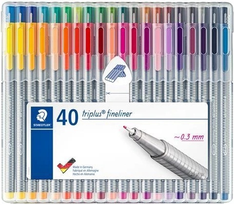 Staedtler Triplus 334 40 farieb