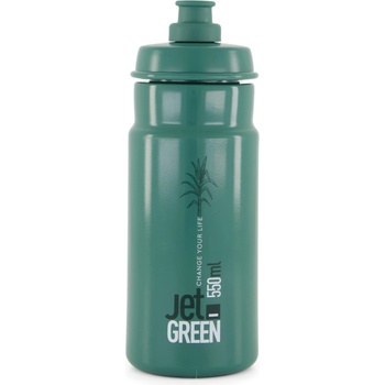 Elite Бутилка за велосипед Elite Jet Green Cycling water bottles - Transparent / Grey - размер 950 ml (533-1990-0213)