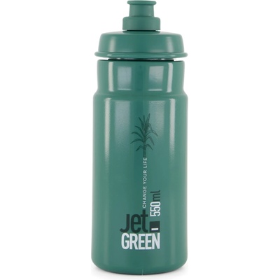 Elite Бутилка за велосипед Elite Jet Green Cycling water bottles - Transparent / Grey - размер 950 ml (533-1990-0213)