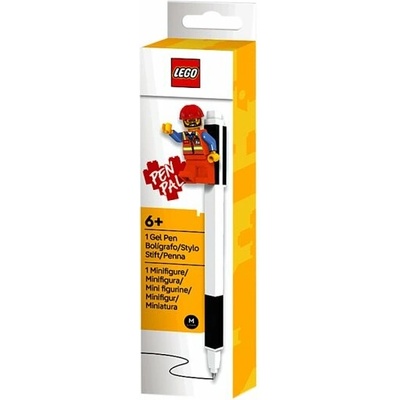 Lego 2.0 čierne gélové pero s minifigúrkou