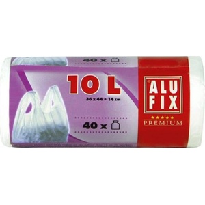 Alufix Пликове за отпадъци alufix 10l 8 микрона с издърпваща се лента 40 броя ms1040gruni (ms1040gruninew)