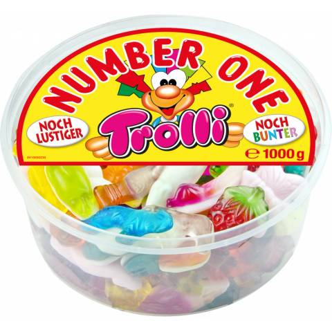 Trolli Number One 1 kg od 228 Kč - Heureka.cz