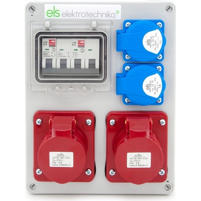 Stavební rozvaděč ELS elektrotechnika 16A 230V IP44