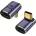 Reset Computers Adapter USB C-C, M/F, Angled, 40Gbps QC100W 776304 (C40-72/LTW)
