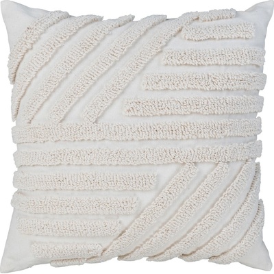 Nordic Living Bílý polštář Herkus 45x45