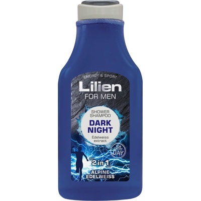 Lilien Dark Night Shower Shampoo šampón 350 ml