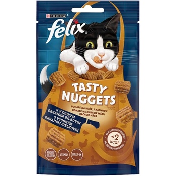 FELIX Капсули FELIX Tasty Nuggets пиле и патица 50 г