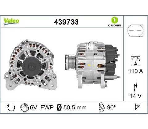 Generátor VALEO 439733
