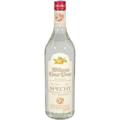 Specht Williams Christ Birne 40% 1 l (holá láhev)