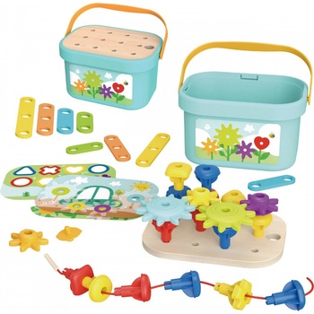 WOOPIE GREEN Constructive Montessori Motor BOX 12v1 FSC