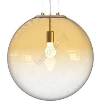 Ideal Lux - Пендел MAPA 1xE27/42W/230V Ø 50 см златист/опушен (ID346571)