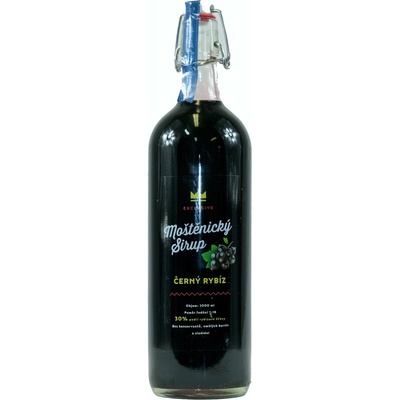 Moštěnický Sirup Exclusive Čierne ríbezle 1 l
