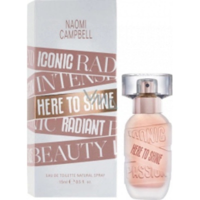 Naomi Campbell Here To Shine toaletná voda dámska 15 ml