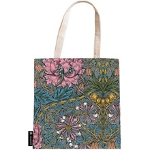 William Morris Morris Pink Honeysuckle Canvas Bag
